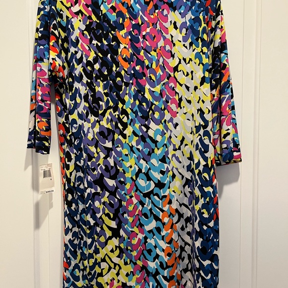 Never worn Trina Turk size 6 multi color dress - Picture 2 of 3